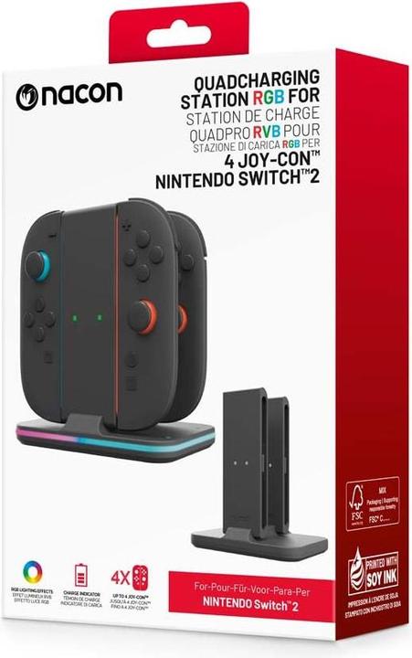Actual product image Nacon Gaming Quad Charging Station (Switch 2)