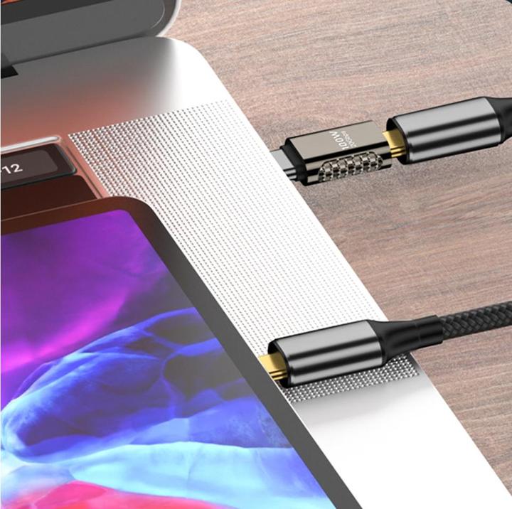 Immagine prodotto PowerGuard Adattatore USB-C con angolo di 90 gradi (USB tipo C, USB tipo C)