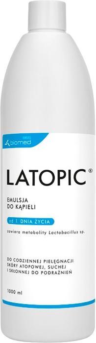 Actual product image Latopic vonios emulsija 1000ml (1000 ml, Bath oil)