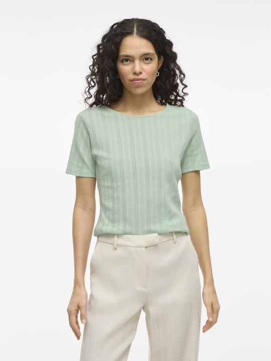 Immagine prodotto Vila Rundhals Oberteil mit kurzen Ärmeln (L)