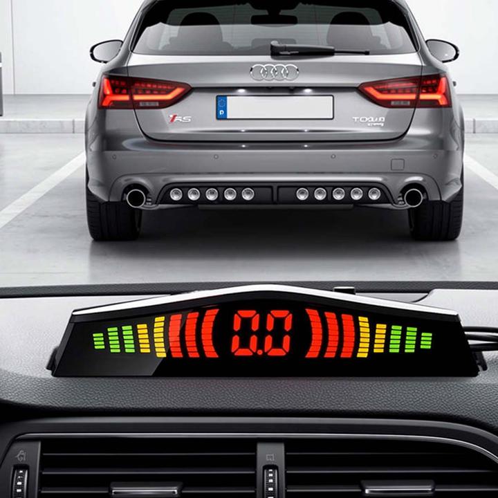 Produktbild Avizar Einparkhilfe 8 Sensoren mit LED Anzeige