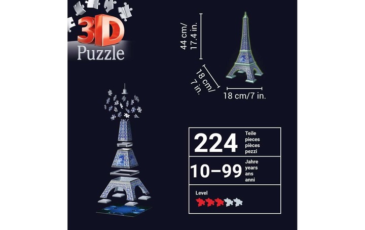 Produktbild Ravensburger Eiffelturm (216 Teile)