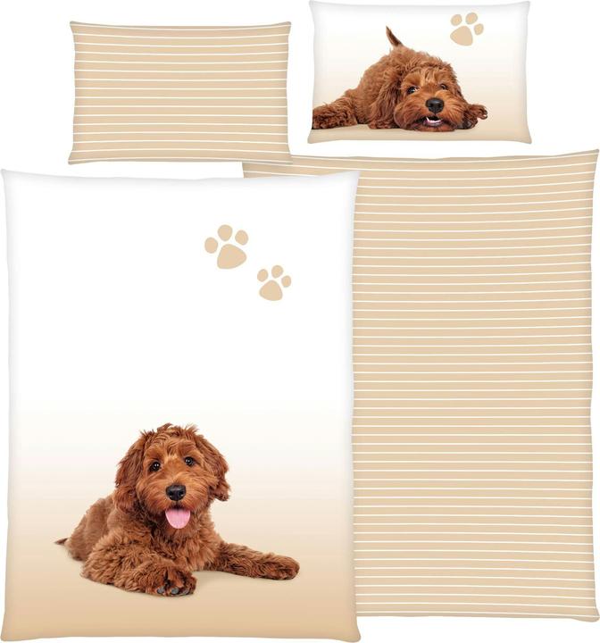 Produktbild Herding Hund Labradoodle (160 x 210 cm, 65 x 100 cm)