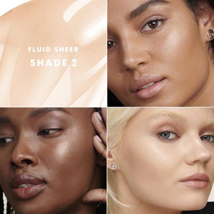 Produktbild Giorgio Armani Fluid Sheer 2 (02, Champagne, Highlighter, 18 ml)