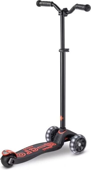 Produktbild Micro Kinderkickboard Maxi Deluxe Pro LED (black red)