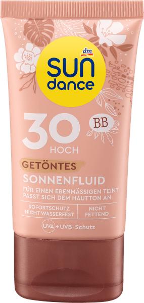 Produktbild dm Sundance Sonnenfluid (Sonnencreme, SPF 30, 50 ml)