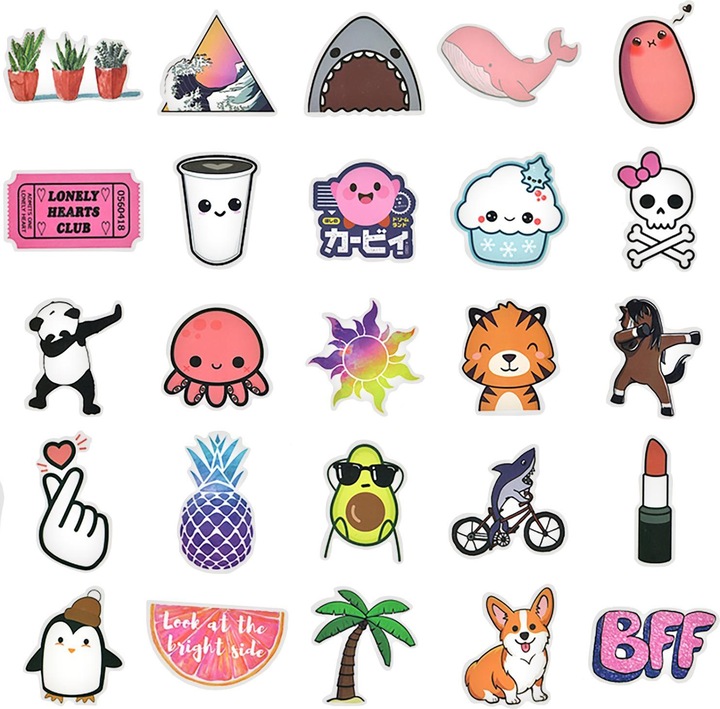 Actual product image JTI Pack with stickers - sweet mixture