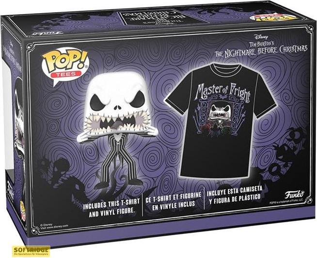 Produktbild Funko Pop & Tee Nightmare Before Christmas : Jack (L)