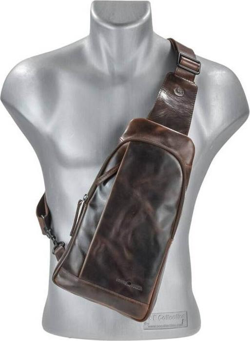 Image du produit Greenburry Newport Umhängetasche Leder 33 cm