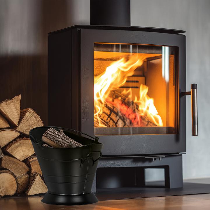 Immagine prodotto Relaxdays Secchio per carbone (39 x 39 x 35 cm)