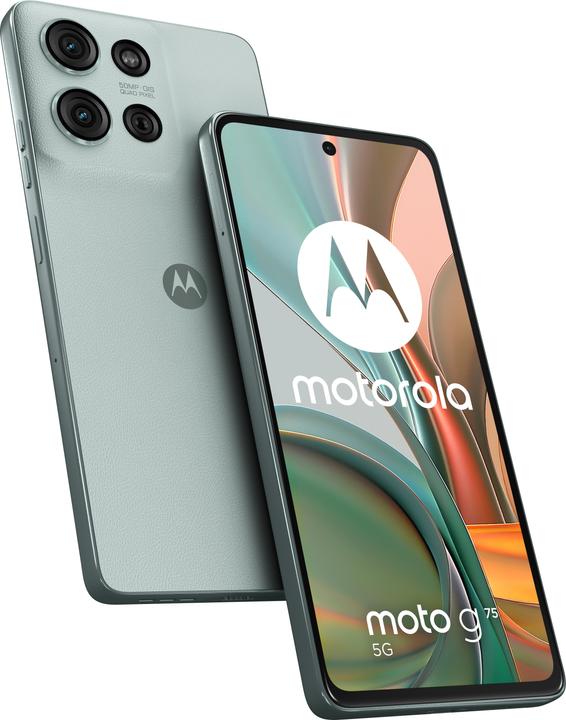 Image du produit Motorola Moto G75 (256 Go, vert succulent, 6.78", Double SIM, 50 Mpx, 5G)