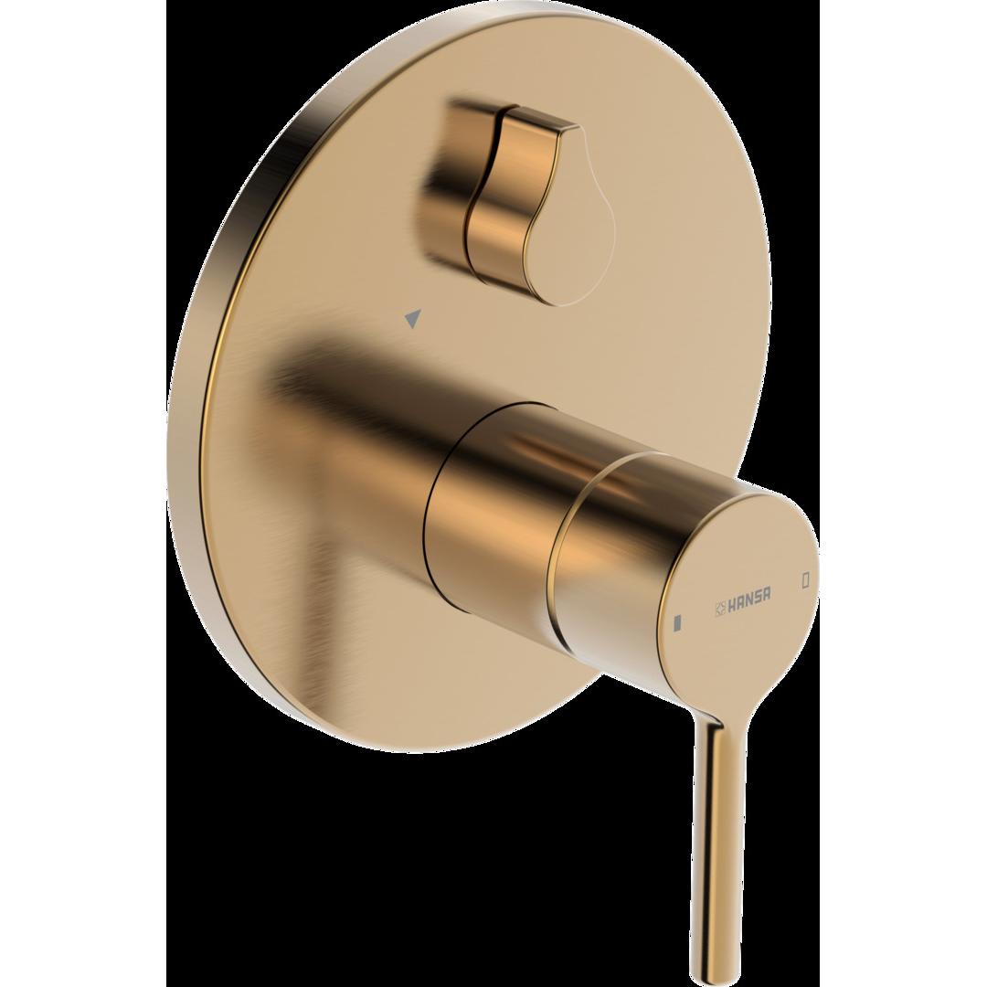 Hansa, Rubinetteria per bagno, VANTIS Set de finition pour bain/douche, levier à goupille, pour deux consommateurs, 8260906781