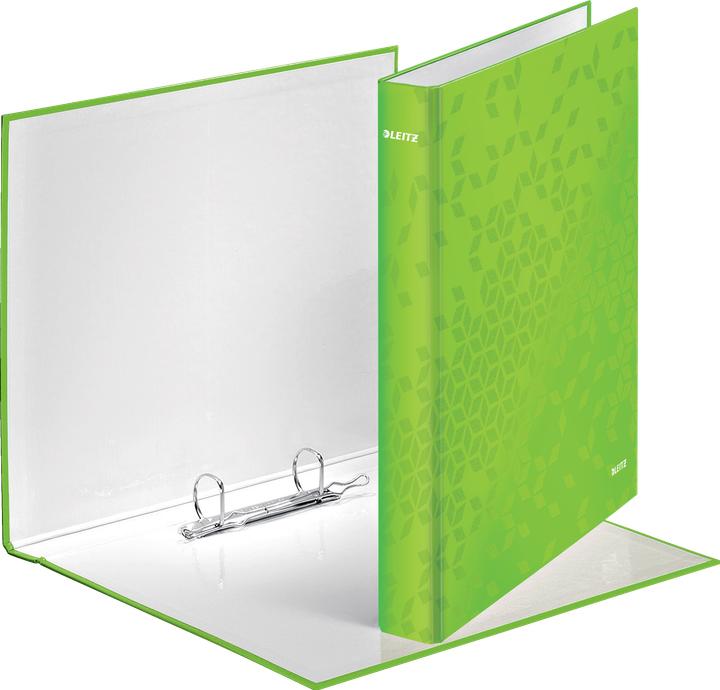 Produktbild Leitz Ringbuch WOW A4 4241-00-54 grün (A4, A4+, 40 mm, 1 Stk.)