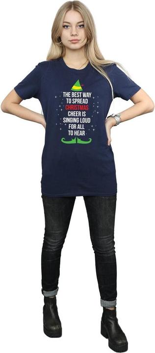 Produktbild Elf Christmas Cheer Text TShirt (3XL)
