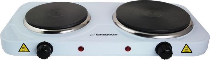 Esperanza EKH014W Elektroherd 2 Zonen Weiss