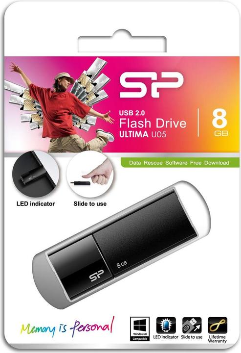 Produktbild Silicon Power Ultima U05 - USB-Flash-Laufwerk (8 GB, USB-A)