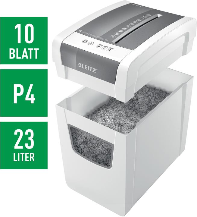 Image du produit Leitz IQ Home Office Slim P-4 (Coupe de particules)