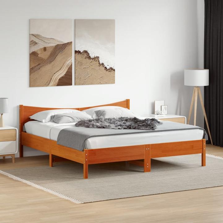 Actual product image vidaXL Bettgestell (200 x 200 cm)