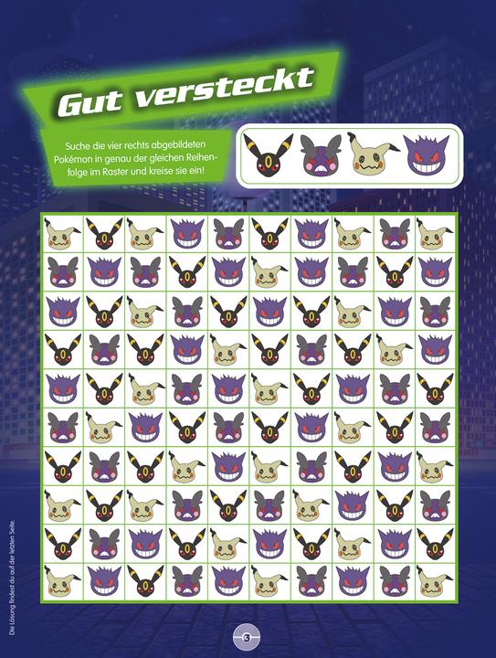 Produktbild Panini Pokémon: Der grosse Glow-in-the-Dark Stickerspass