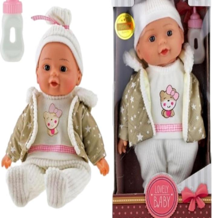 Produktbild Toi-Toys Schöne Baby-Puppen-Winterkleidung und Flasche