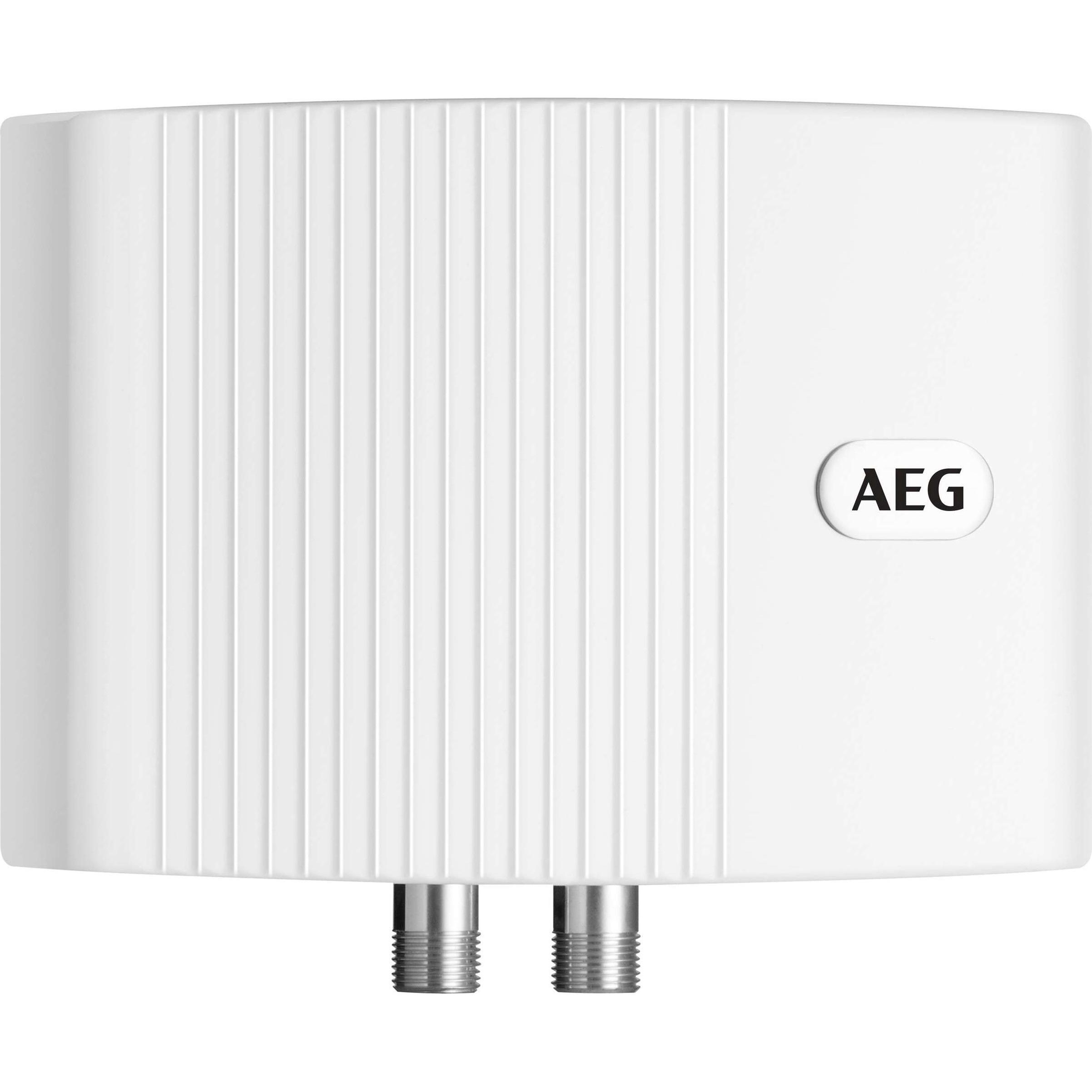 AEG Haustechnik, Warmwassergerät, MTH 570 Klein-Durchlauferhitzer fürs Handwaschbecken Gäste-WC, 5,7 kW, Festanschluss 2...