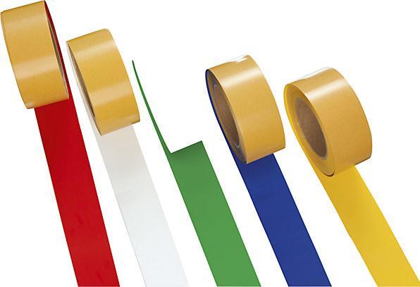 Immagine prodotto Moravia Nastro per marcature a terra, adatto per transpallet, vinile, larghezza 50 mm (50 mm)