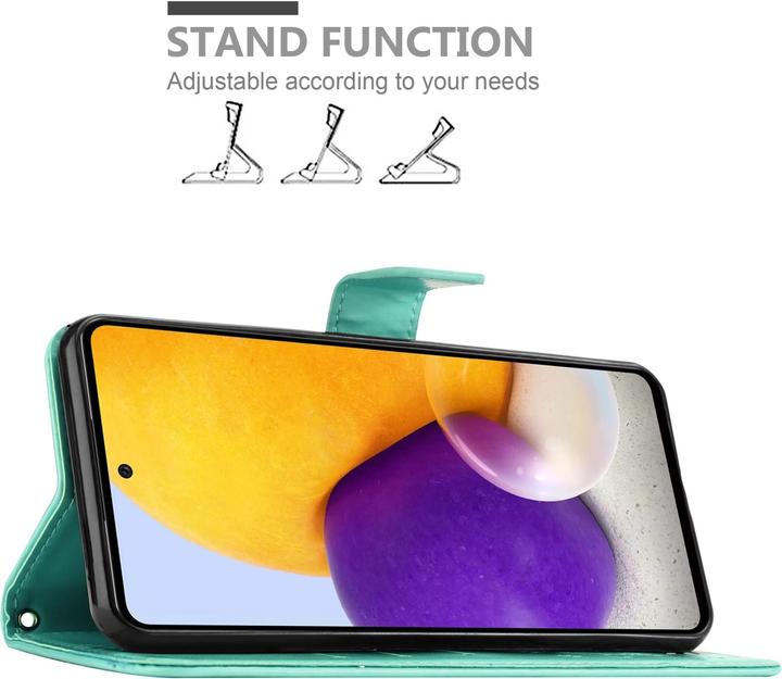 Image du produit Cadorabo Housse Flower Book pour Samsung Galaxy A73 5G (Samsung Galaxy A73 5G)