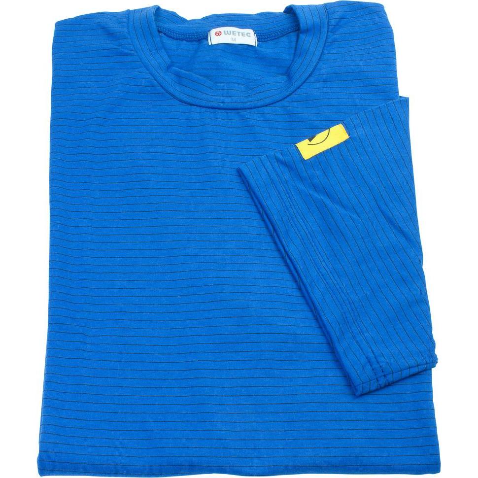Wetec, Herren, Shirt, ESD-T-Shirt, 3XL, blau, Blau, (3XL)