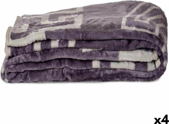 Produktbild Gift Decke Grau 220 x 240 x 0,5 cm (4 Stück)