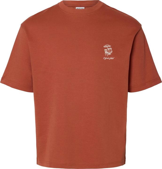 Image du produit Selected Homme Loose Fit Print T-Shirt (XL)