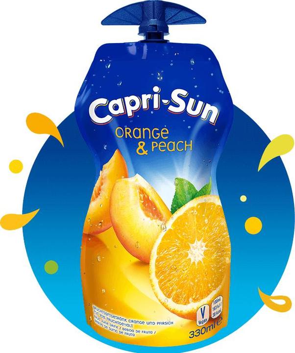 Produktbild Capri-Sun Orange & Peach (15 x 33 cl)