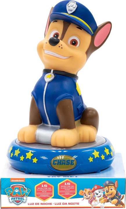 Actual product image Kids Licensing Chase night light