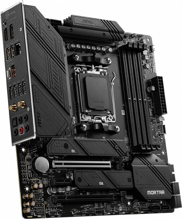 Produktbild MSI MAG B650M Mortar WIFI (AM5, AMD B650, mATX)