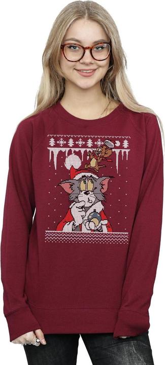 Immagine prodotto Tom & Jerry Christmas Fair Isle Felpa Donna (XL)