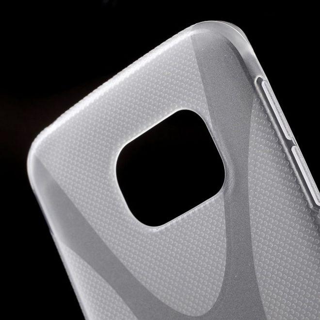 Actual product image MU Classic Elastic plastic cover X-Shape (Samsung Galaxy S6 Edge)