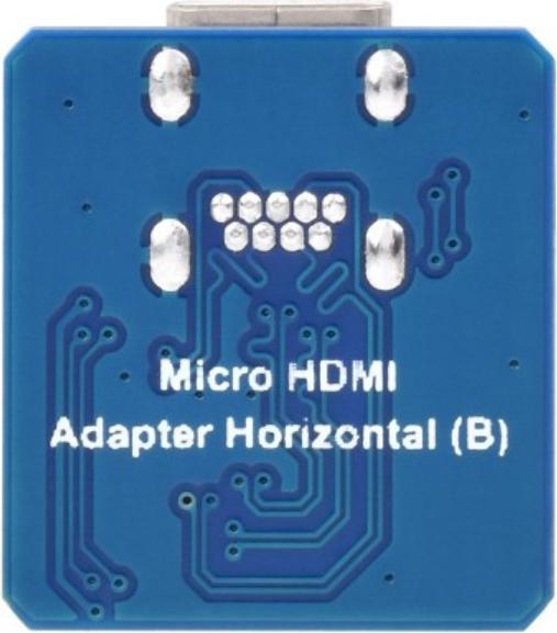 Produktbild WaveShare Micro HDMI Female Stecker horizontal (HDMI)