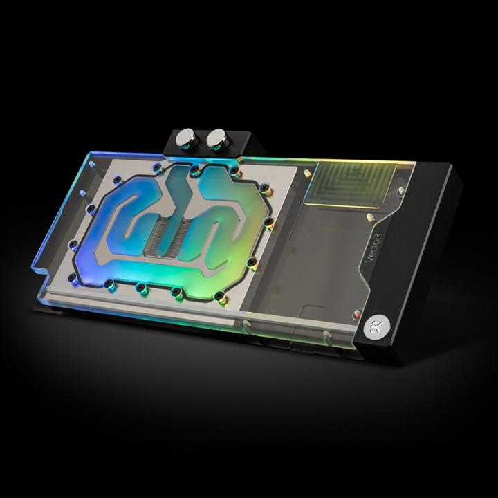 Actual product image EKWB EK-Quantum Vector² Strix RTX 3070 Ti D-RGB - Nickel + acrylic