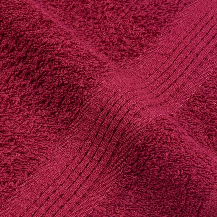 Produktbild VidaXL Badetücher 4 Stk. Bordeauxrot 100x150cm 360 g/m² 100% Baumwolle (100 x 150 cm)