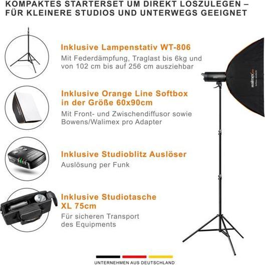 Produktbild Walimex pro Campaigner 600 HS Set Single (Set, 600 Ws)