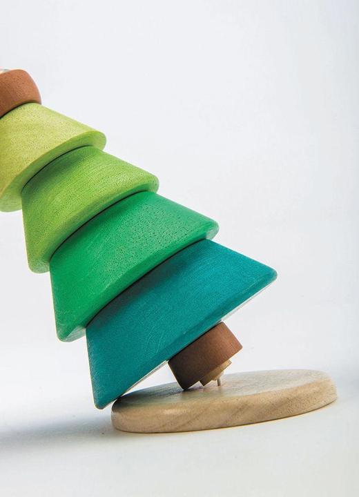 Actual product image Tender Leaf Toys Stacking game fir tree