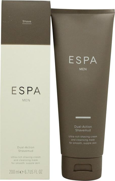 Espa Men Dual-Action Shavemud 200ml für Männer (Rasiercreme)