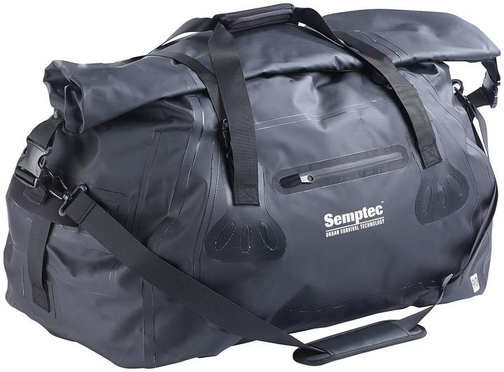 Semptec Wasserdichte XL-Profi-Outdoor- und Reisetasche aus Lkw-Plane, 90 Liter (90 l)