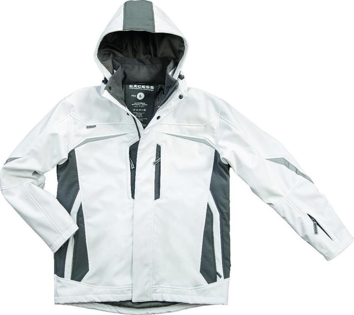 Magni Veste d'hiver Excess Soft-Shell, taille L, Allrounderwhite/grey