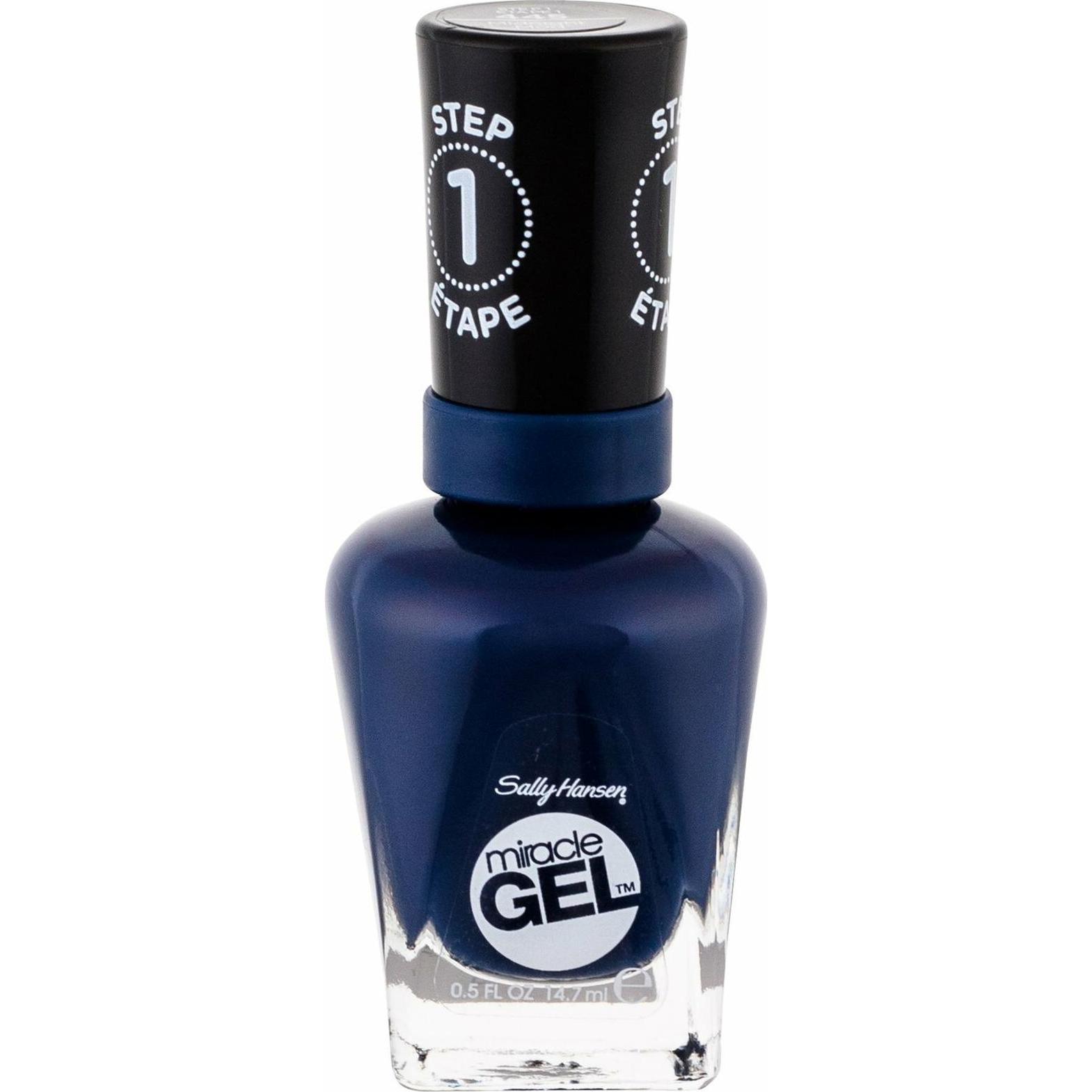 Thumbnail - Sally Hansen, Nagellack, Miracle Gel Nagellack Nr.445 Midnight Mod 14.7ml (609-midnight mod, Gel-Effekt Nagellack)