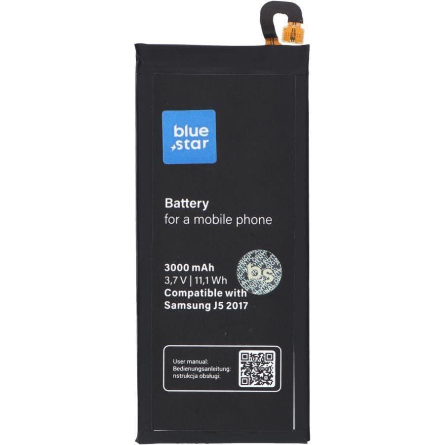 NoName Battery Blue Star PREMIUM battery for SAMSUNG J5 2017 / A5 2017 3000 mAh, Batteria smartphone