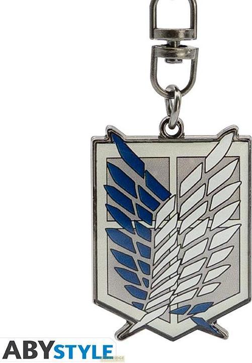 Produktbild ABYstyle Attack on Titan Keychain: Scouts 6cm