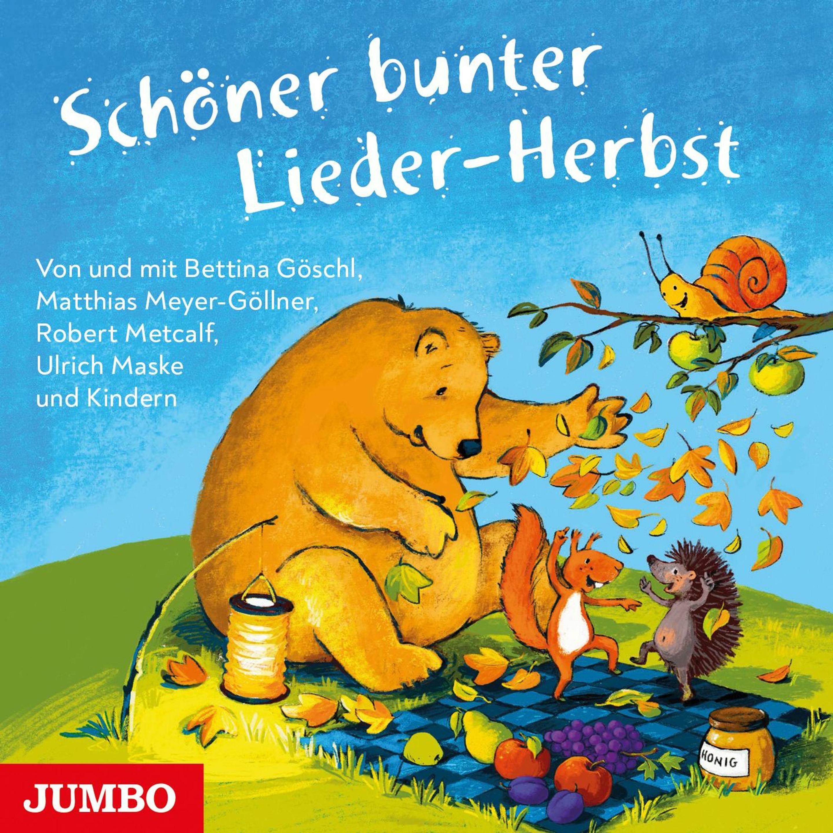 Schöner bunter Lieder-Herbst, Kinderbücher von Bettina Göschl, Matthias Meyer-Göllner, Robert Metcalf