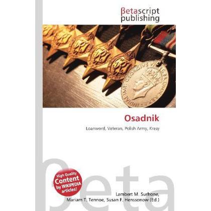 Osadnik, Fachbücher von Lambert M. Surhone, Susan F. Marseken, Miriam T. Timpledon