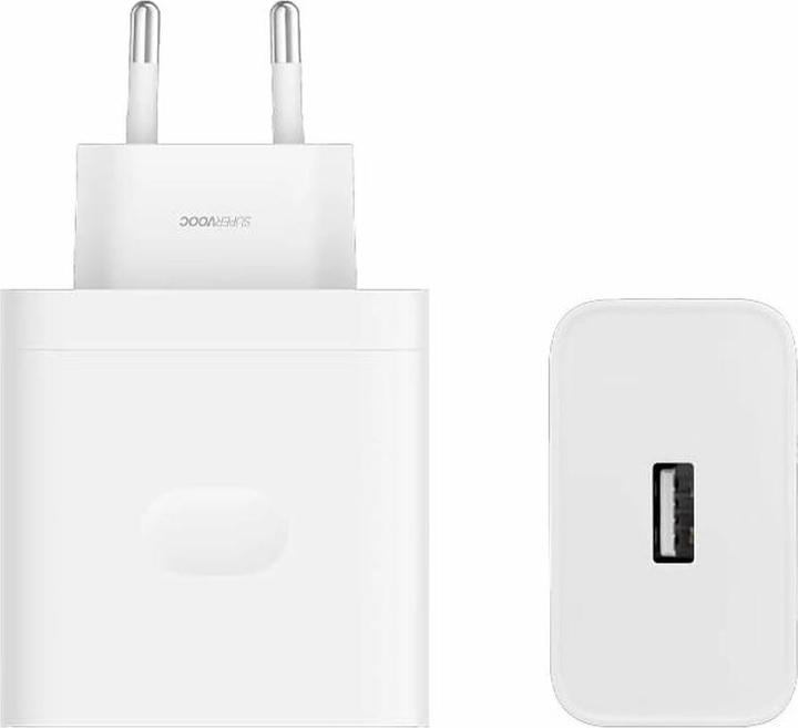 Produktbild OPPO SuperVOOC USB-A Ladegerät 80W Weiss (80 W, 1 Port)