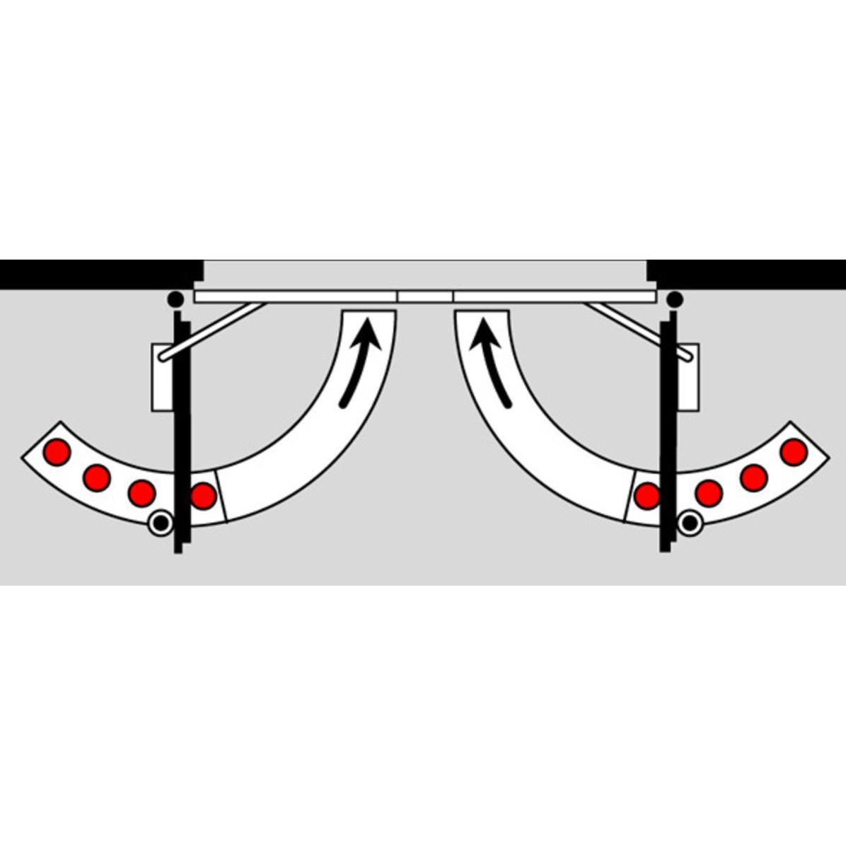 Thumbnail - Dormakaba, Türöffner + Türschliesser, Gleitschienen mit Schliessfolgeregler GSR-EMF 2 Contur Design (Zimmertür, Eingangs...